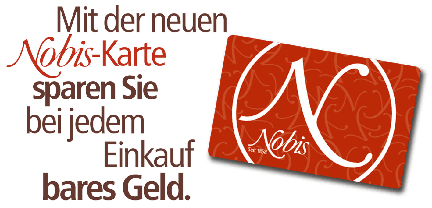 Nobis Karte Geld Sparen 2