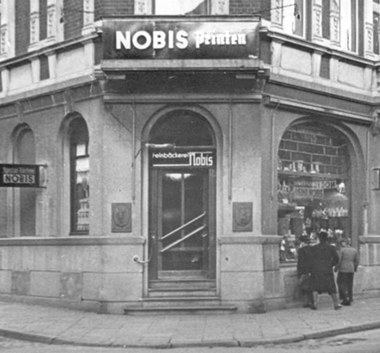 Nobis Printen Aachen, Oppenhoffallee um 1950